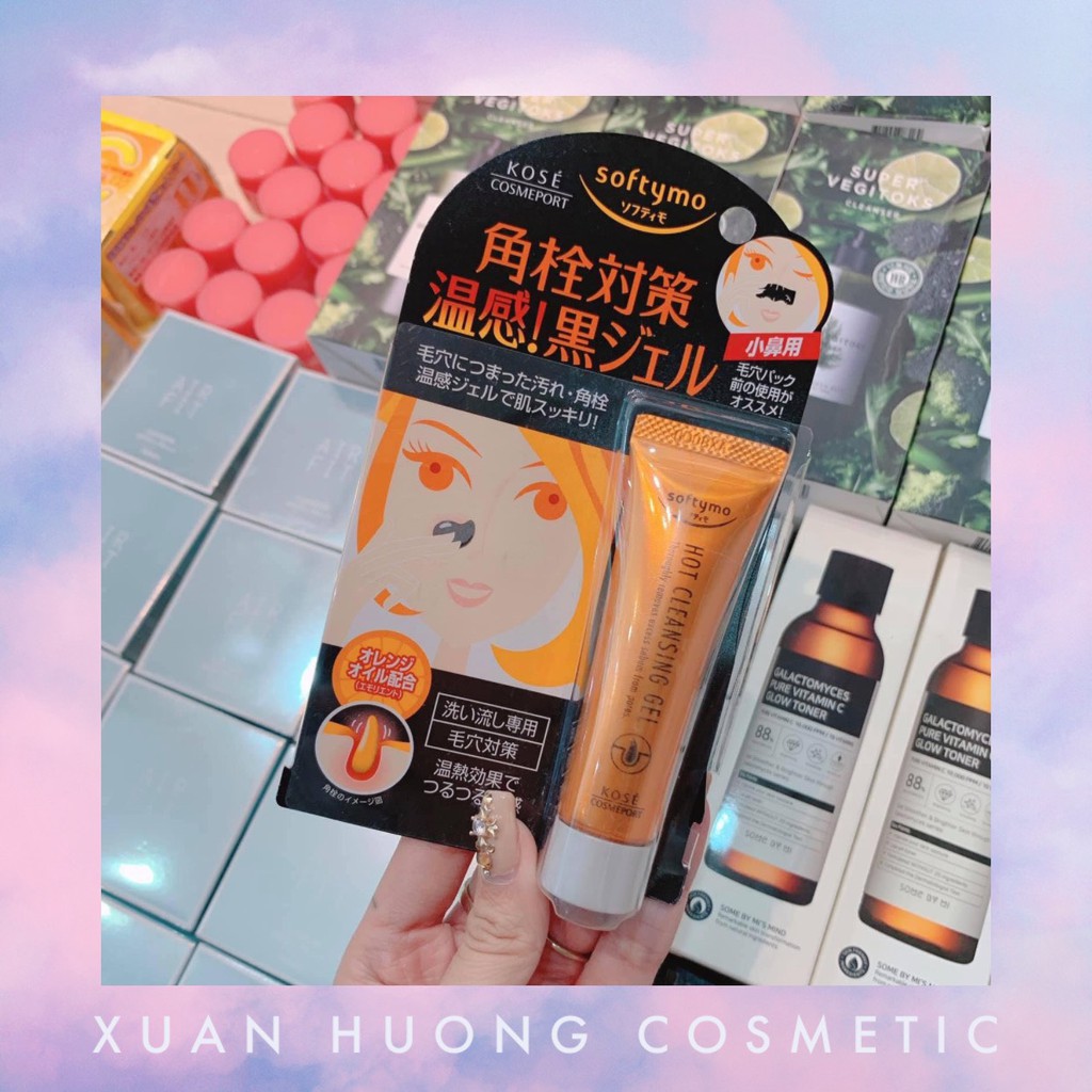 Gel lột mụn Kose Softymo Hot Cleansing Nhật Bản