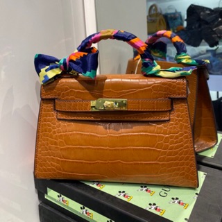 Túi xách HM kelly van rắn sz 20.5