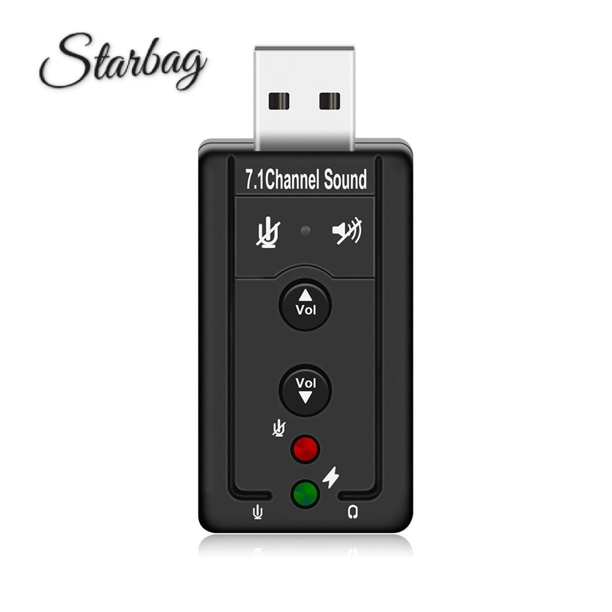 Card Âm Thanh Usb 2.0 7.1ch Có Nút Điều Khiển | BigBuy360 - bigbuy360.vn