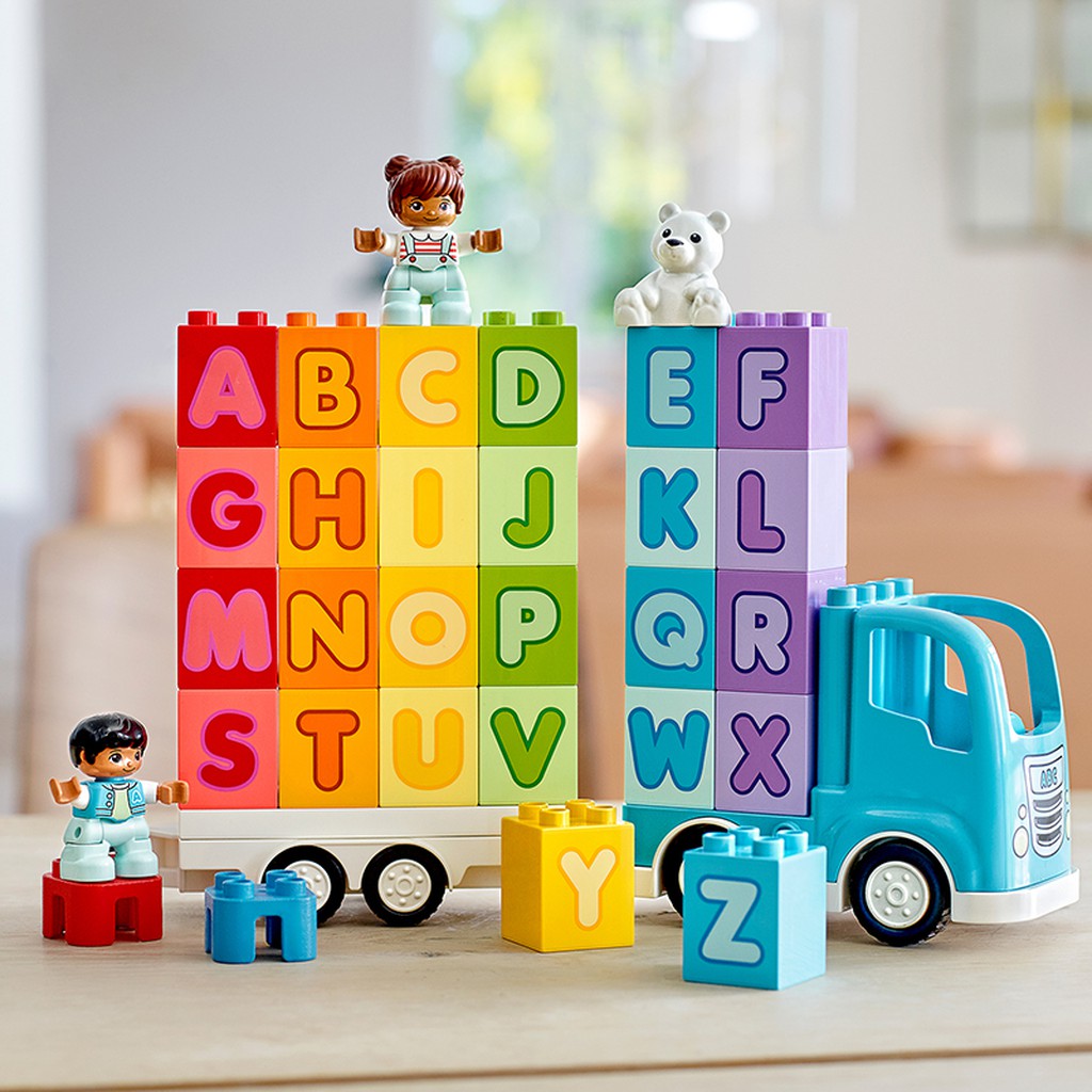 Đồ chơi lắp ráp LEGO DUPLO Đoàn Tàu Học Chữ 10915