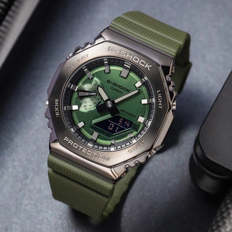 ĐỒNG HỒ NAM CHÍNH HÃNG Casio Gshock GA-2100B-3A Quartz