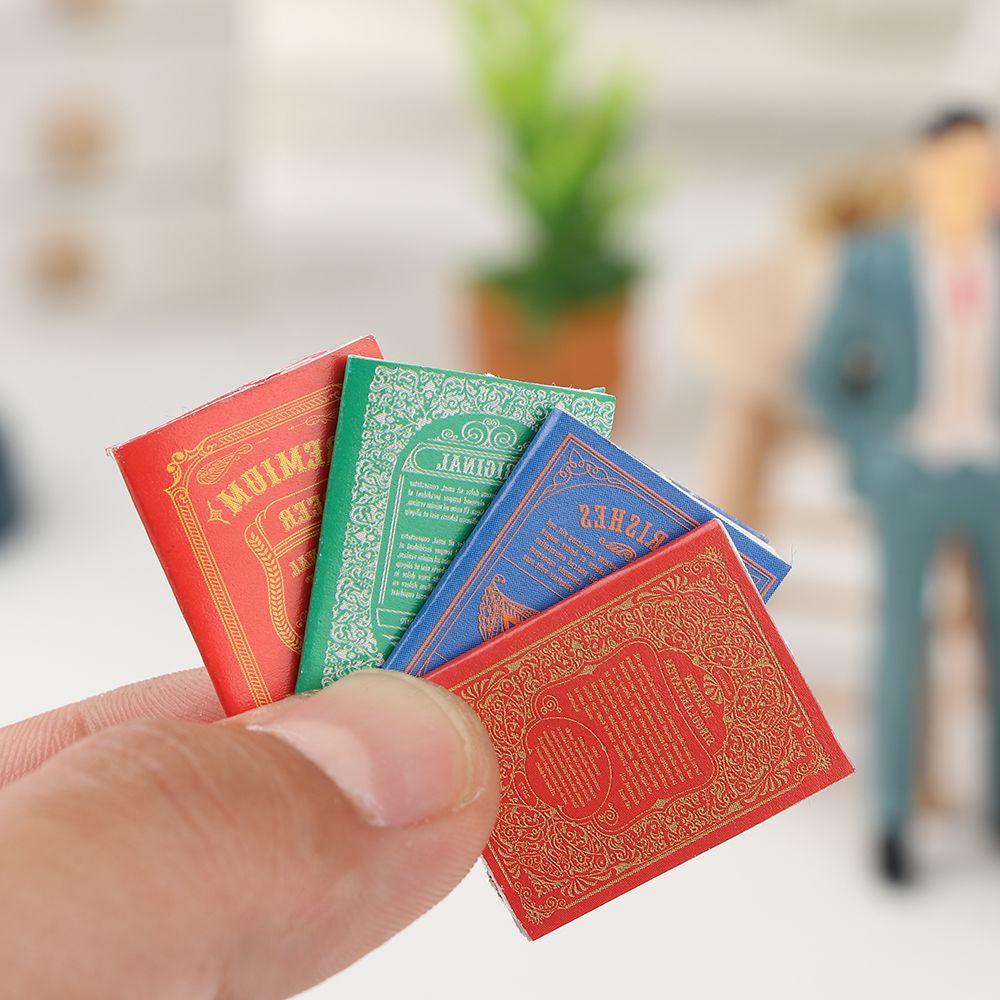 Sổ Tay Mini Tỉ Lệ 1: 12 Dùng Trang Trí Nhà Búp Bê