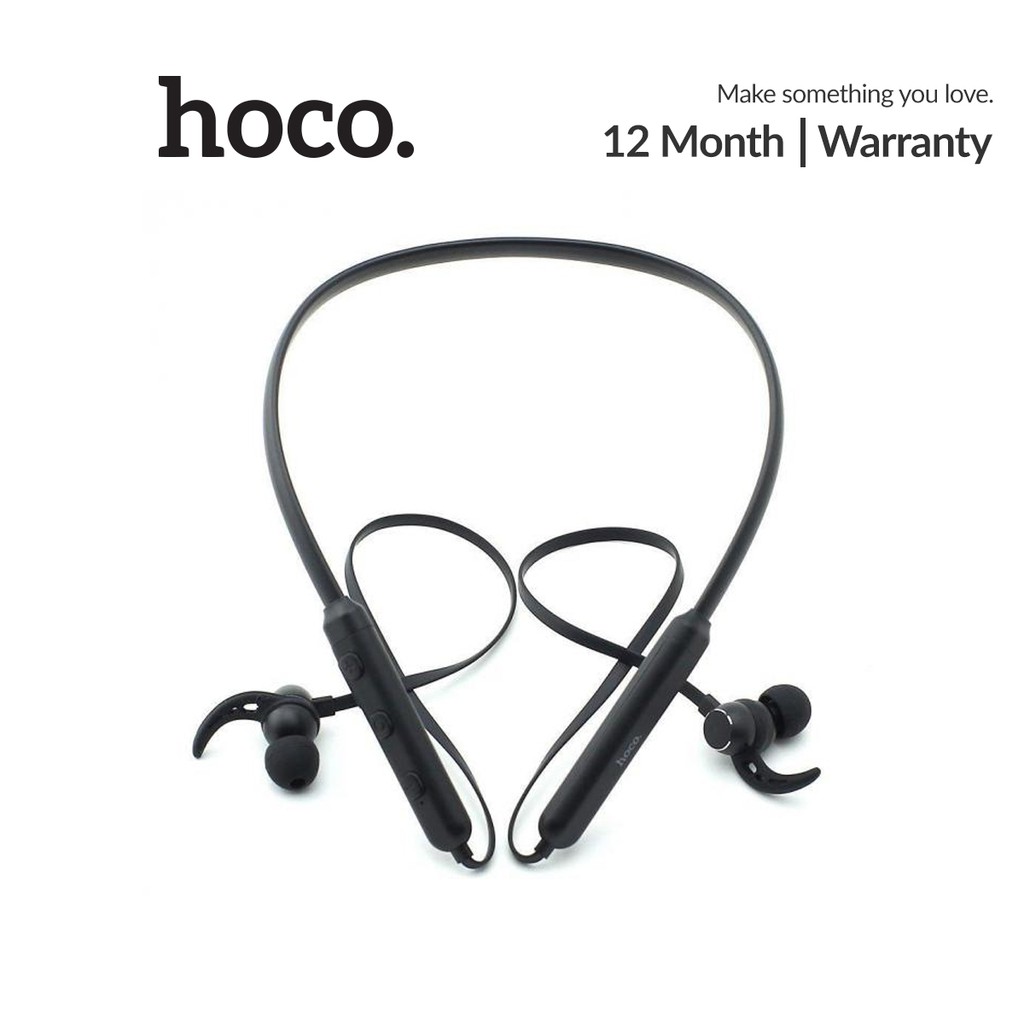 Tai nghe Bluetooth Hoco ES11 với thời gian nghe nhạc lên đến 6 giờ, thiết kế kháng nước, có dây dành riêng cho thể thao