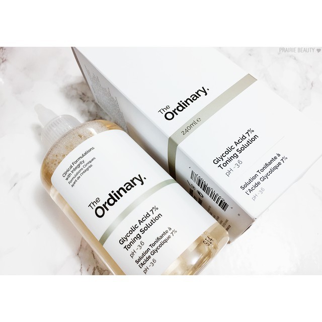 The Ordinary Glycolic Acid 7% Toner tẩy da chết 240ml