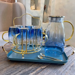 Bộ ly thuỷ tinh - bộ cốc thuỷ tinh borosilicate chịu nhiệt cao cấp