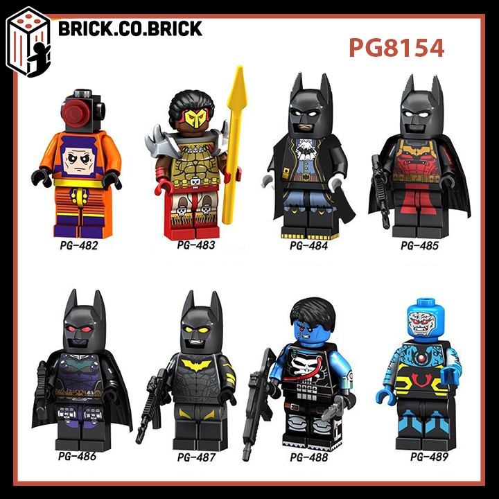 Bộ Lắp Ghép Nhân Vật Punisher Eric Đồ Chơi Siêu Anh Hùng Kẻ Ác Vũ Trụ Marvel Minifigure Super Heroes PG8154