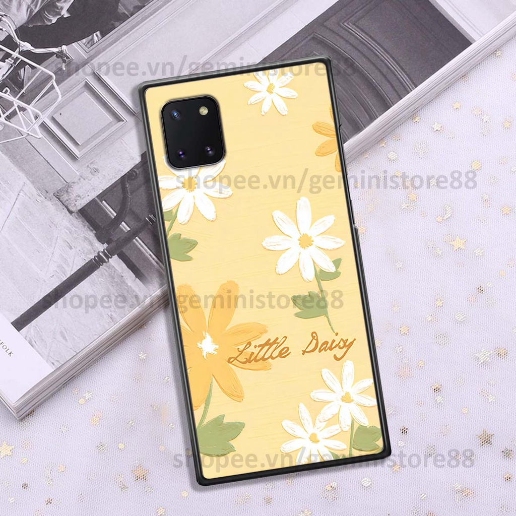 Ốp Samsung Note 10 Lite in hình hoa lá nhiều màu sắc siêu đẹp, siêu xinh, siêu cá tính