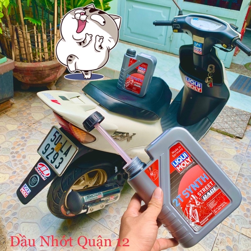 Nhớt Pha Xăng Cao Cấp Xe 2 Thì Liqui Moly MOTORBIKE 2T SYNTH STREET RACE - 1505 - Jaso FD Made in Germany