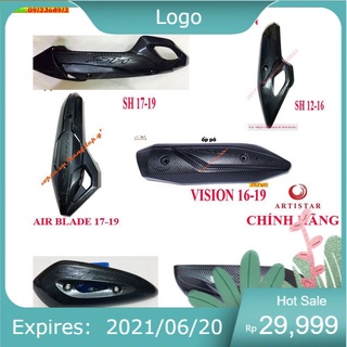 Ốp bô các bon lắp sh 2012-2016, ab, lead, vision carbon