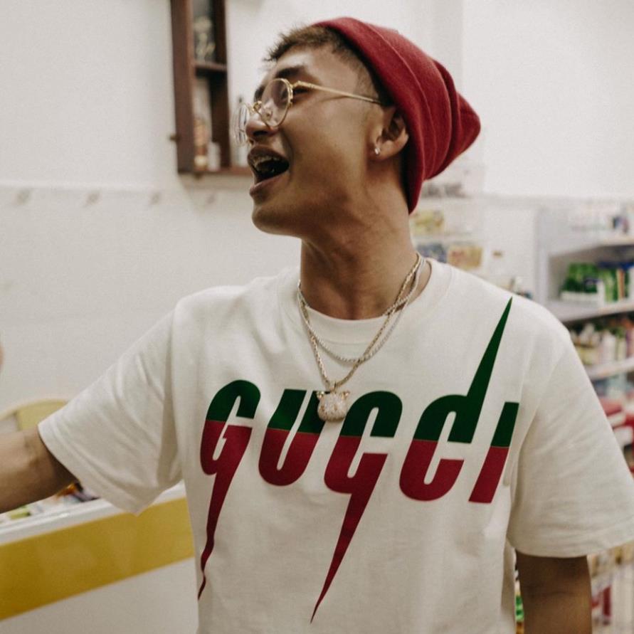Áo thun GUCCI Tia Sét, chất Cotton Co Dãn 4 Chiều - Trend 2022 ❤️❤️❤️