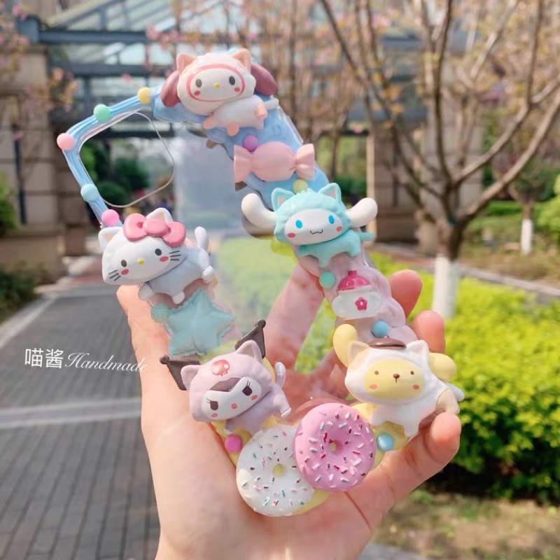 ốp/case decor handmade đủ dòng iphone phong cách Nhật dễ thương kawai