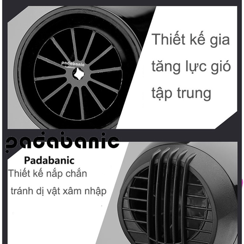 Máy sấy tóc tạo kiểu 2 chiều nóng lạnh Panasonio mới nhất công suất 3500W, hàng chính hãng, an toàn khi sử dụng.