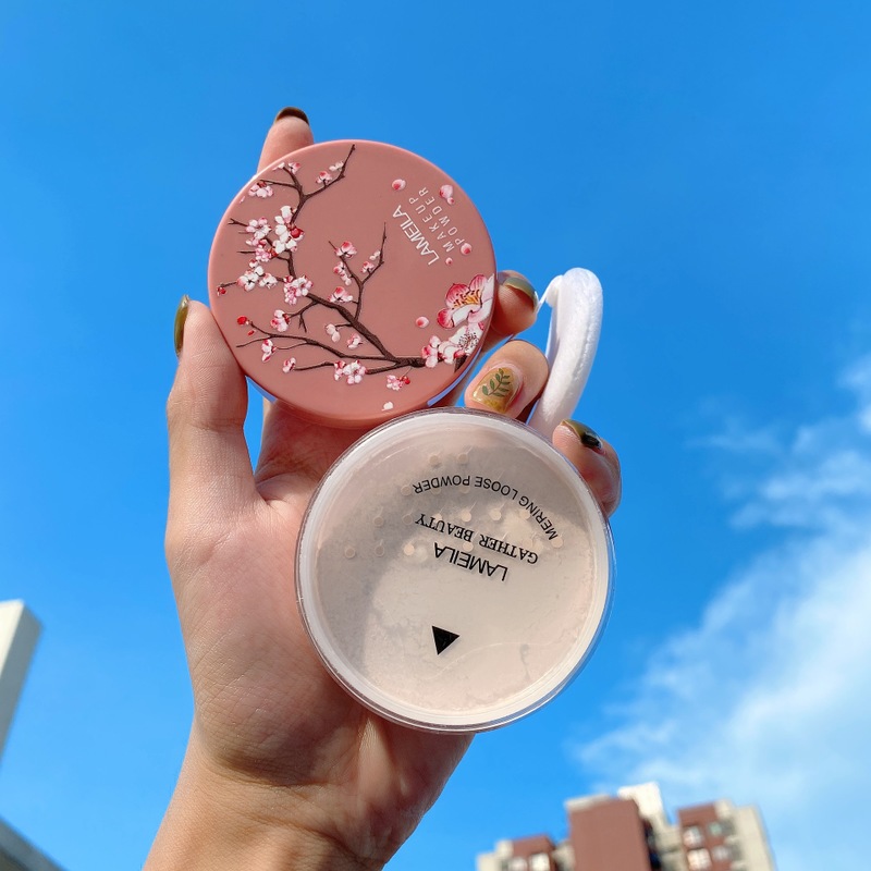 [Hàng mới về] Phấn phủ Lameila dạng bột chống thấm nước lâu trôi kiểm soát dầu hiệu quả | BigBuy360 - bigbuy360.vn