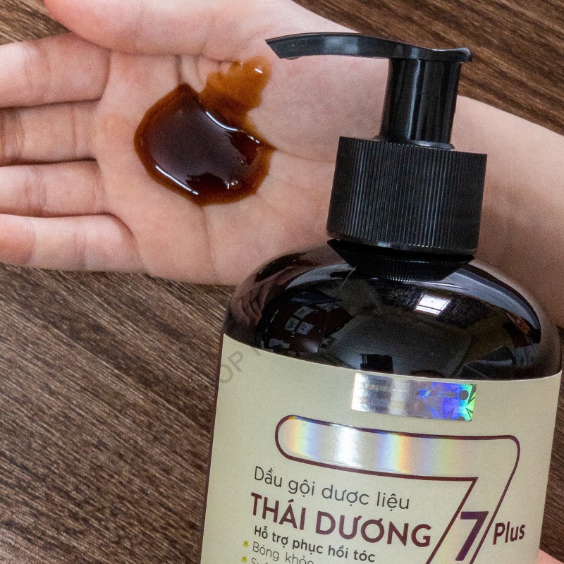 Dầu gội đầu dược liệu thảo dược thiên nhiên THÁI DƯƠNG 7 Plus dưỡng tóc phục hồi chân tóc da đầu ngăn rụng tóc