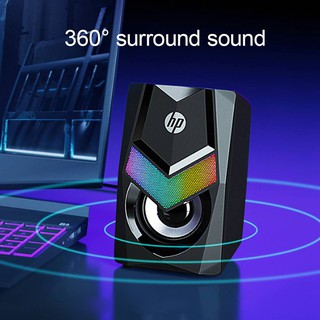 Loa máy tính 2.0 hãng HP DHE 6000 (2 cái/Bộ) Đen