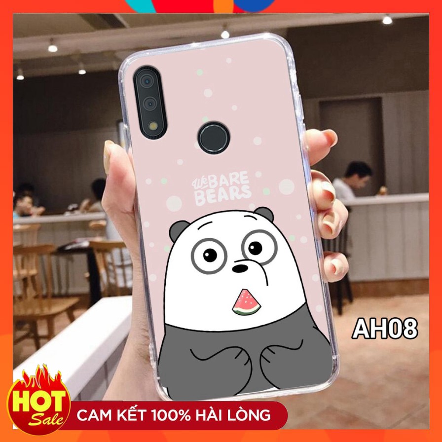 Ốp lưng VSmart Star 3 dẻo trong in hình gấu We Bare bears siêu dễ thương | BigBuy360 - bigbuy360.vn