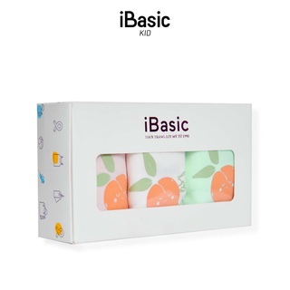 Hộp 3 quần lót bé gái cotton boyshort hoạ tiết iBasic PANG020