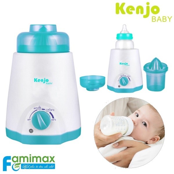 Máy Hâm Sữa Và Thức Ăn Kenjo KJ-01N (Đa Năng,Dễ Xài,Bền &Nhanh)