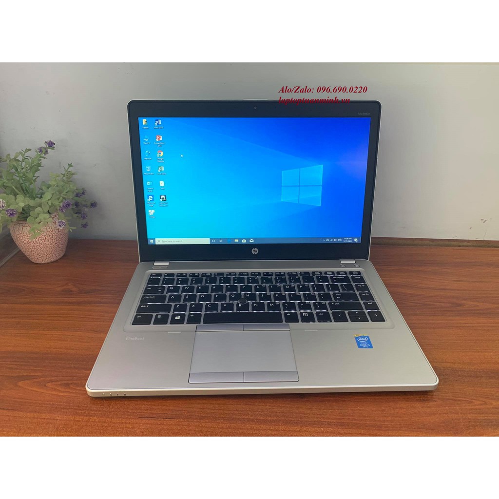 Laptop cũ HP Folio 9480m SIÊU MỎNG - i5 4310U RAM 4GB SSD 120GB - màn hình 14 inch HD+ 1600x900