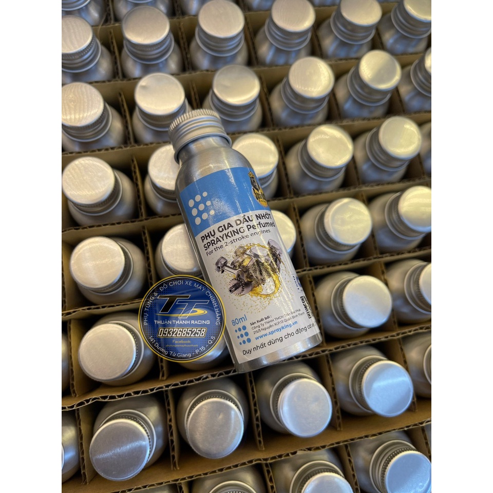 Phụ gia / Tinh dầu thơm 2 thì Spayking 80ml ( pha nhớt 2 Thì )