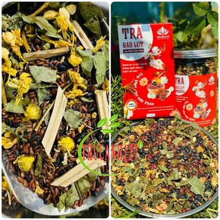 ❤️ Trà Gạo Lứt Xạ Đen Đậu Đen (Hộp LỚN 800g) ❤️