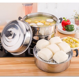 Nồi Hấp inox 3 Tầng