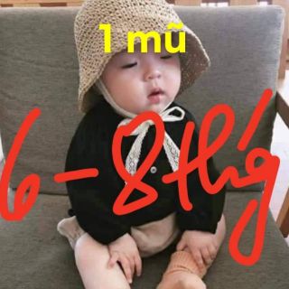 4 mũ bé. 1 mũ mẹ. 1 túi dâu. 1 giày dâu