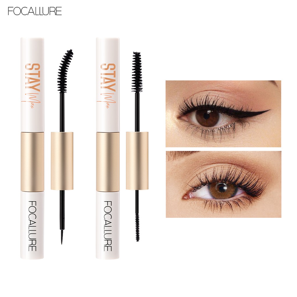 Mascara Và Bút Kẻ Mắt 2 Trong 1 Chống Thấm Nước Focallure