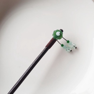 Trâm cài tóc cán gỗ phong cách cổ trang