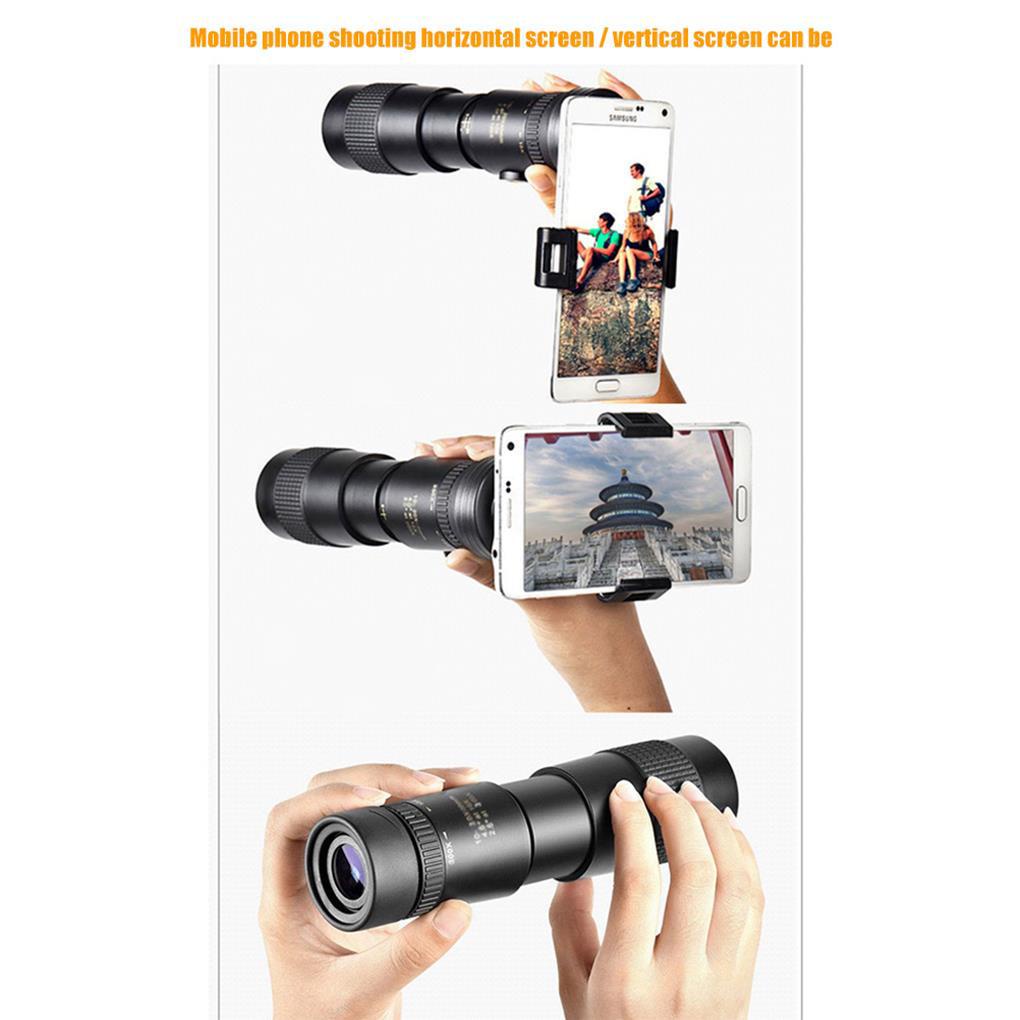 Kính Phóng Đại Ống Kính Tripod Rảnh Tay Đa Ứng Dụng Cho Hoạt Động Ngoài Trời