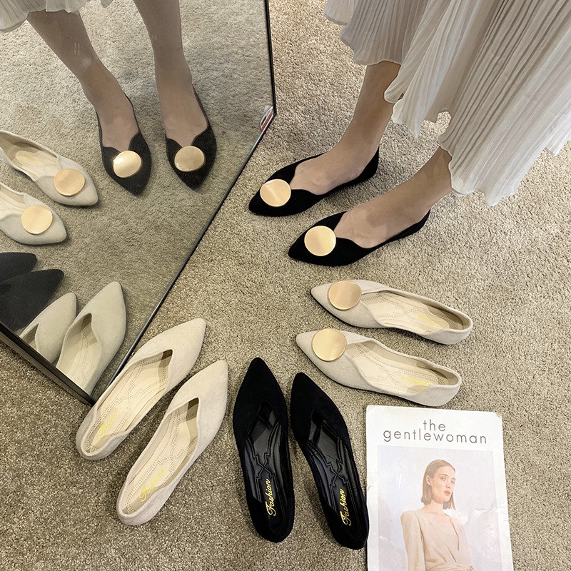 Giày Búp Bê Mũi Nhọn Thời Trang Hè 2019 Cho Nữ | BigBuy360 - bigbuy360.vn