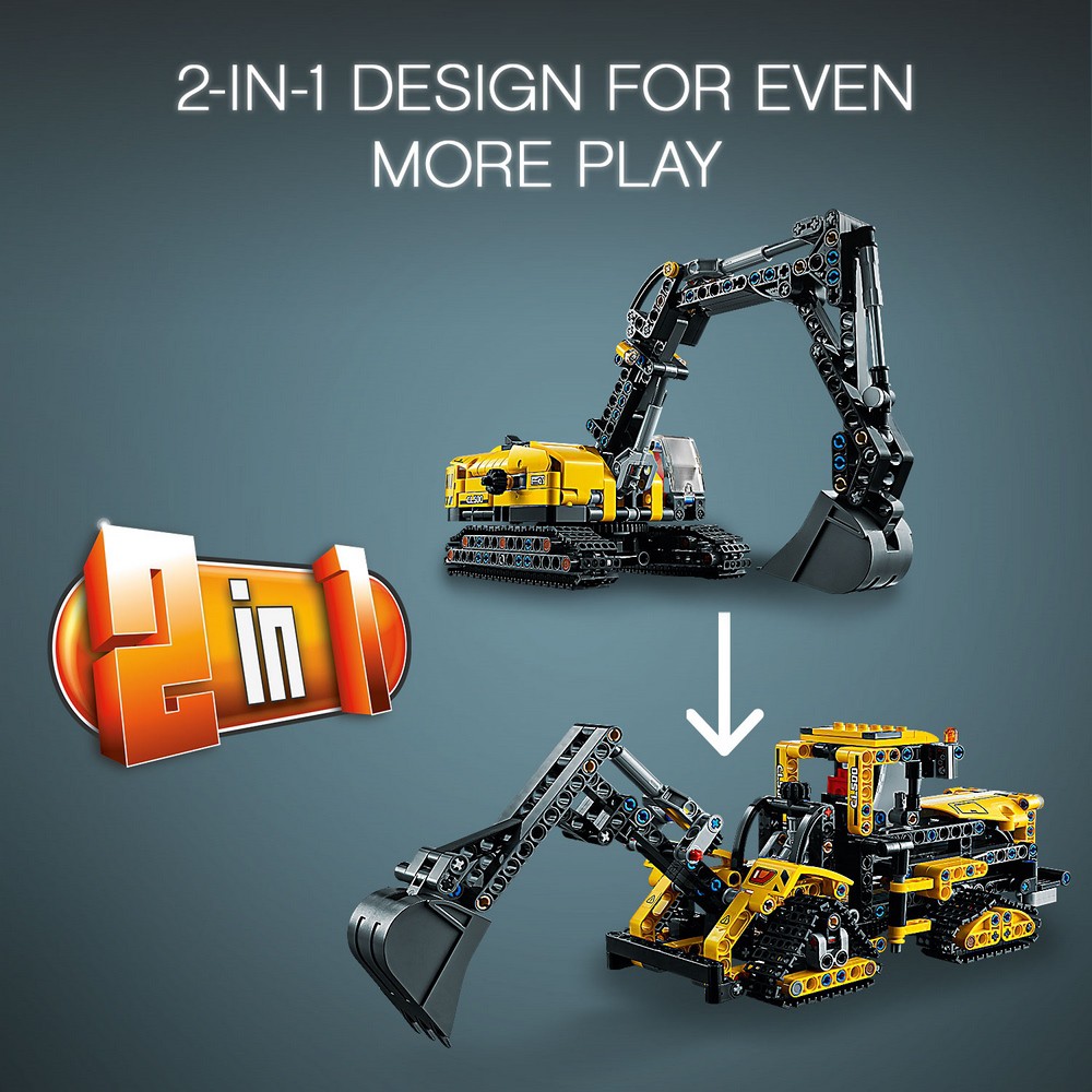 LEGO TECHNIC 42121 Xe Máy Xúc Hạng Nặng ( 569 Chi tiết)