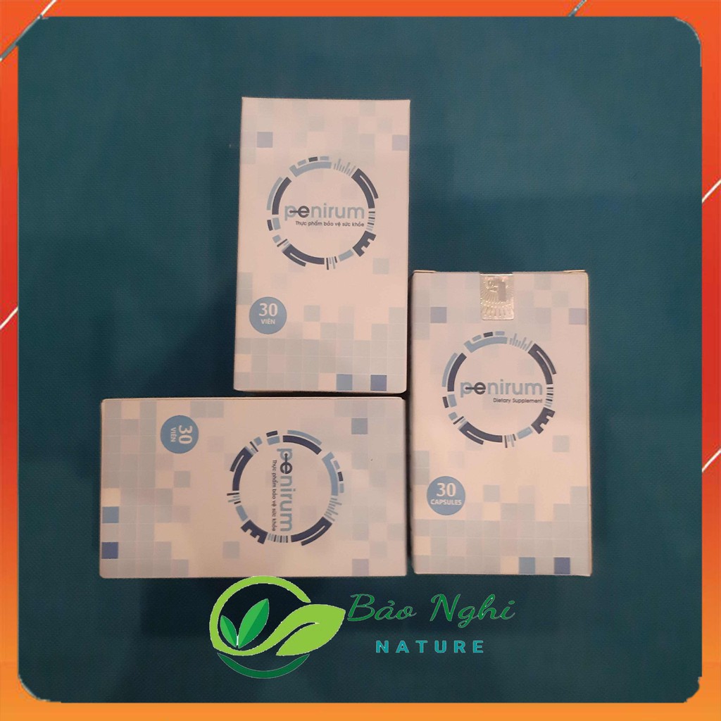 [COMBO 3 HỘP] VIÊN UỐNG PENIRUM - Tăng Cường Sinh Lý Thỏa Mãn Cuộc Yêu Đam Mê Cảm Xúc - Hộp 30 Viên Chính Hãng [CHE TÊN] | BigBuy360 - bigbuy360.vn