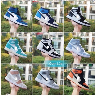 Giày JORDAN Cao Cổ ⚡️FULL BOX⚡️ Giày 𝐉𝐨𝐝𝐚𝐧 JD Đen Trắng Cổ Cao, High Panda Trẻ Trung Nam Nữ 2021