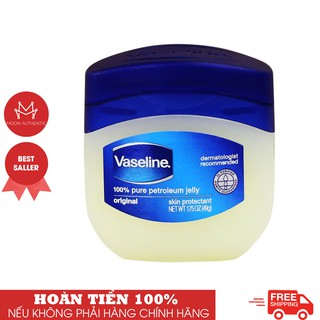Sáp dưỡng ẩm đa năng Vaseline original 100% pure petroleum jelly 49g