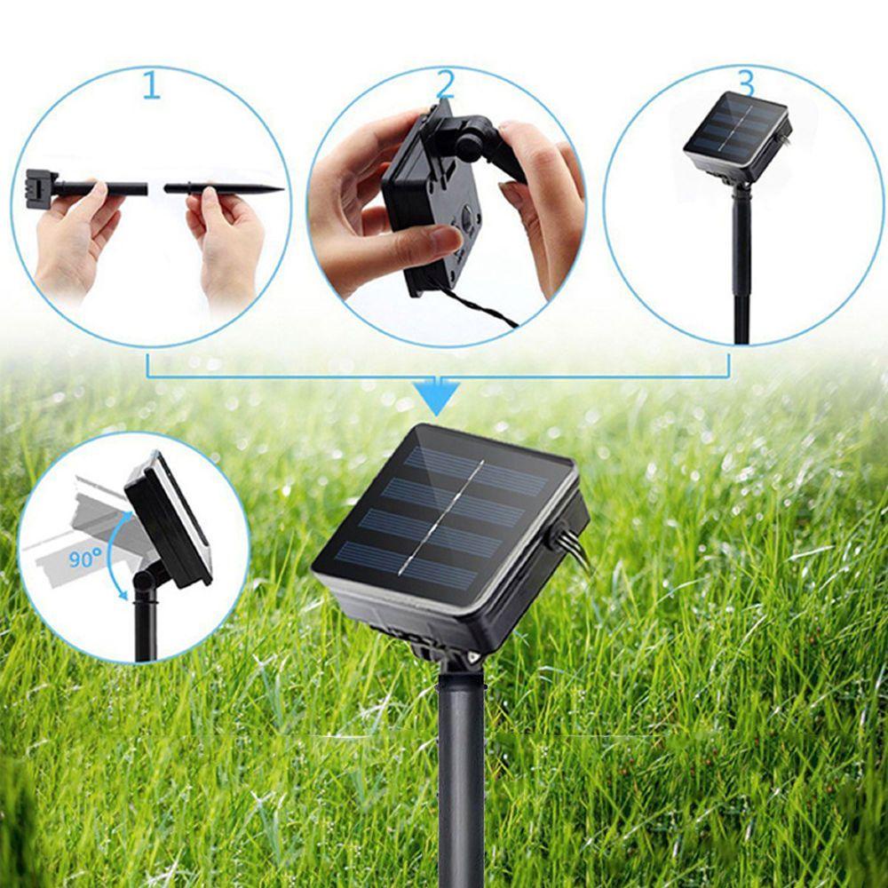 YIYU Dây Đèn Led 10m 100 Bóng Hình Lá Phong Chống Thấm Nước