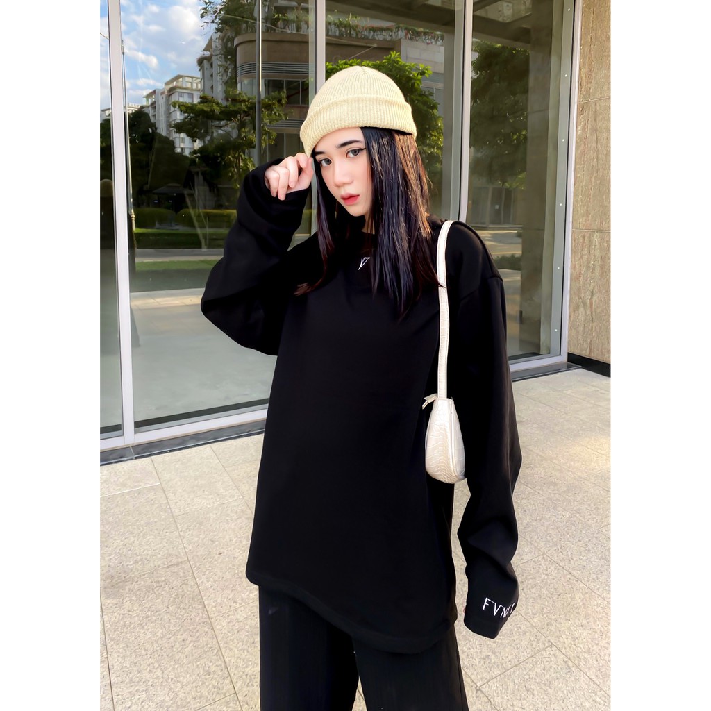 ÁO THUN TAY DÀI UNISEX FVNXY - FORM SUÔNG RỘNG THOẢI MÁI | BigBuy360 - bigbuy360.vn