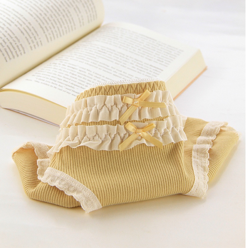Quần Lót Nữ Cotton Kháng Khuẩn Viền Ren Ngang Eo Thời Trang  Hàng Loại Đẹp.
