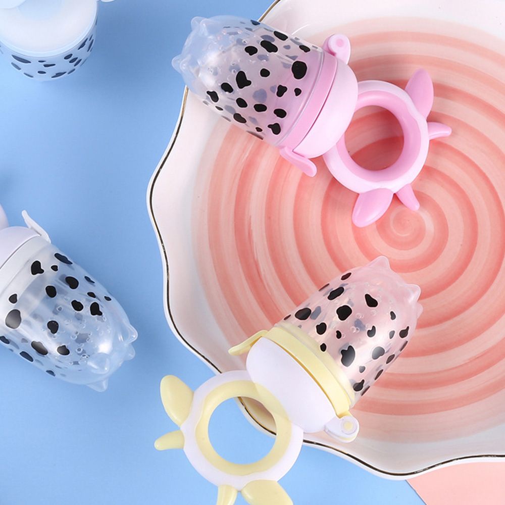 Núm ti ngậm thức ăn trái cây bằng silicone an toàn cho bé
