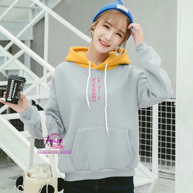 Áo hoodie thêu chữ nhật | BigBuy360 - bigbuy360.vn