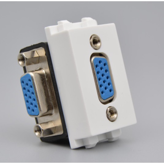 Hạt VGA Wide góc vuông âm tường
