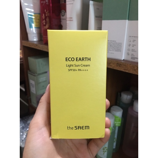 Kem chống nắng THE SAEM vàng / Hồng