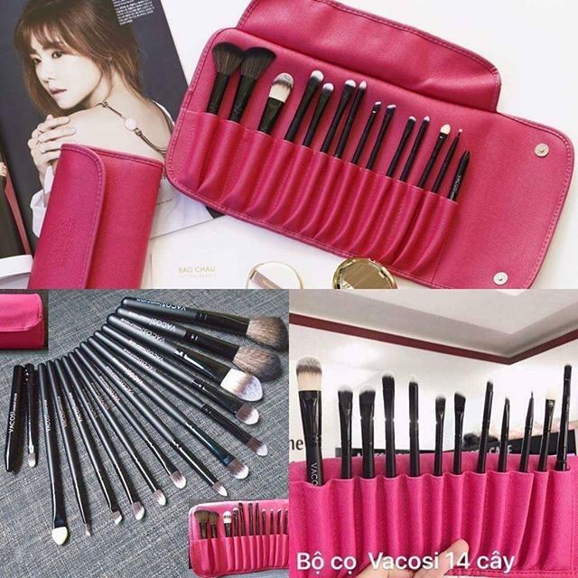 Bộ cọ 14 cây vacosi