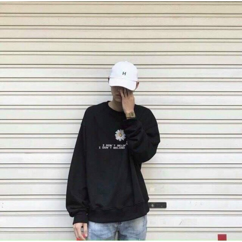 Áo hoodie hoa cúc sịn sò HANA150 | BigBuy360 - bigbuy360.vn