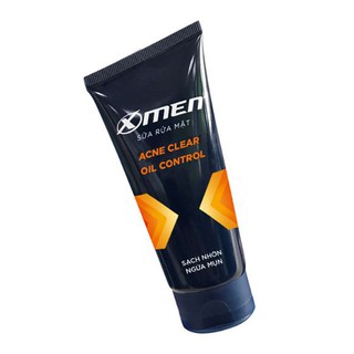 Sữa rửa mặt Xmen Acne Clear sạch nhờn, ngừa mụn - Cho nam