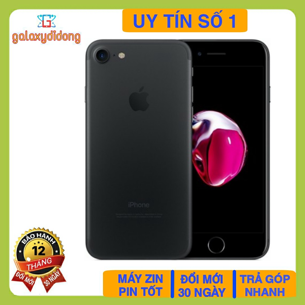 Điện thoại iPhone 7 Quốc Tế đẹp đầy đủ phụ kiện bảo hành 12 tháng | BigBuy360 - bigbuy360.vn