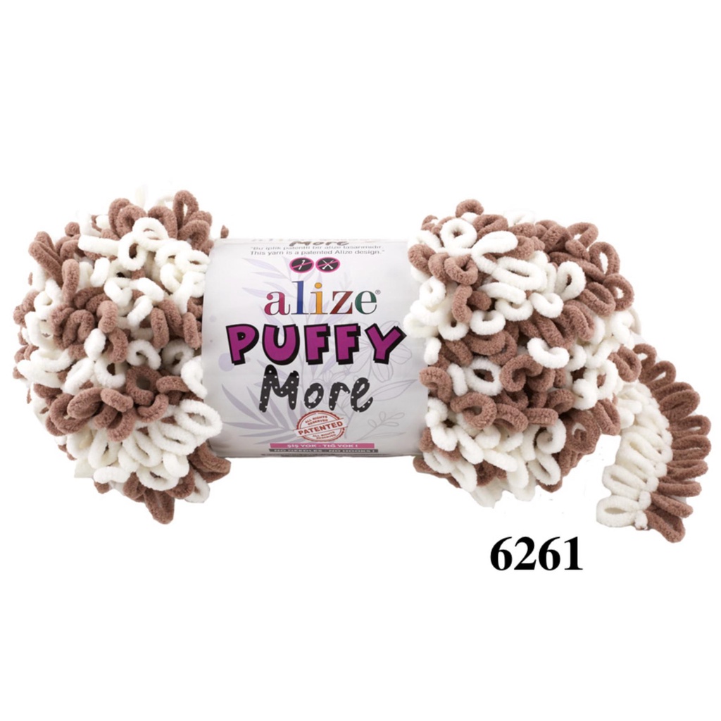 Cuộn len loang Puffy More hãng Alize Yarns