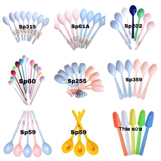 Thìa ăn dặm cho bé từ sơ sinh (nhiều size)