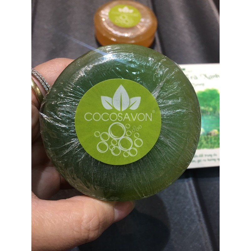 Xà bông trà xanh 100% Organic COCOSAVON