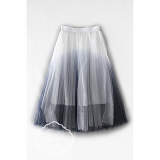 Chân váy tutu xếp ly Ombre